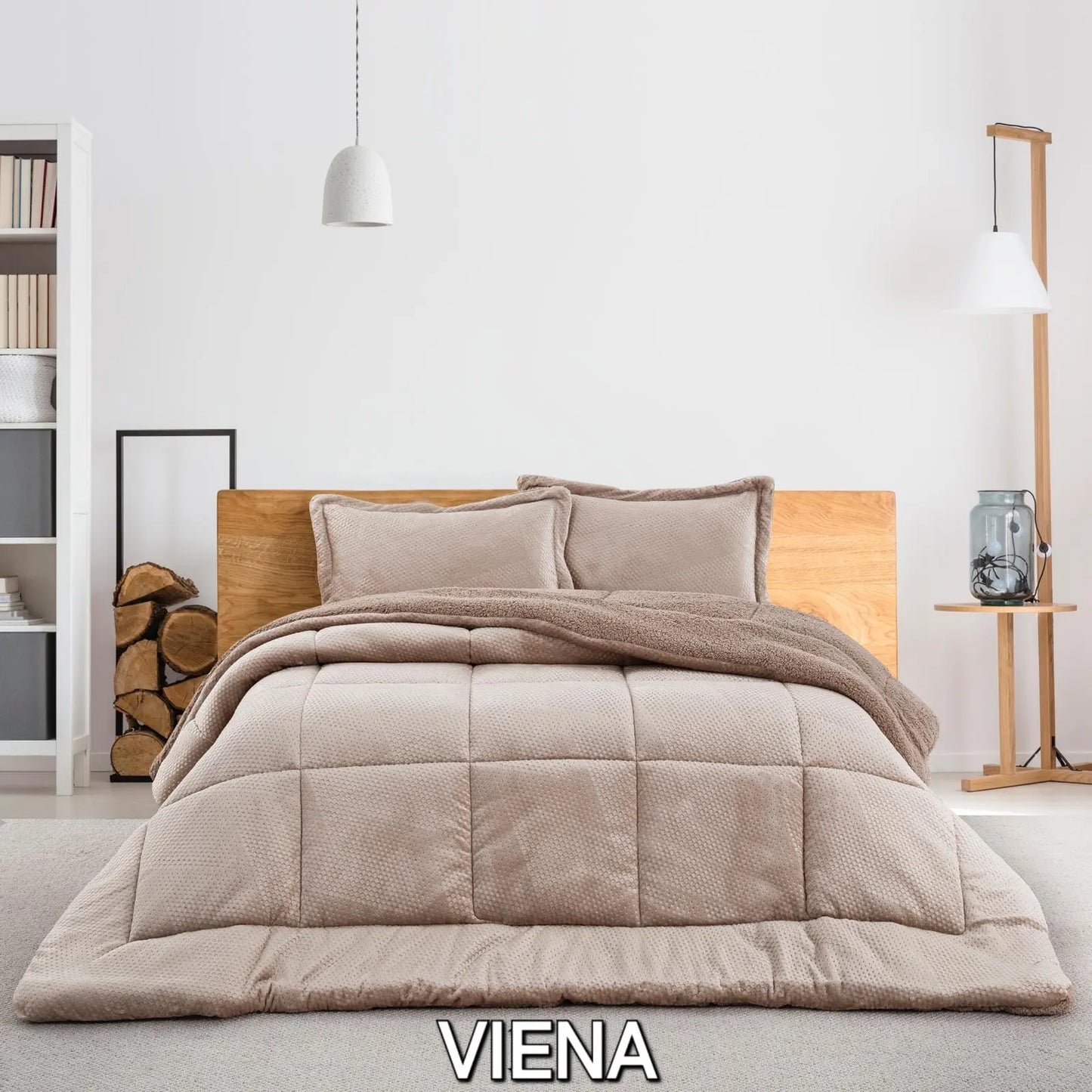 Edredom Pêlo Sherpa Viana Colipo