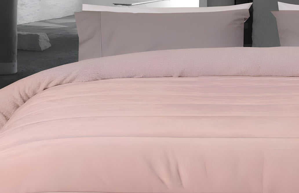 Edredom Pêlo Coral Liso (Várias Cores) CX